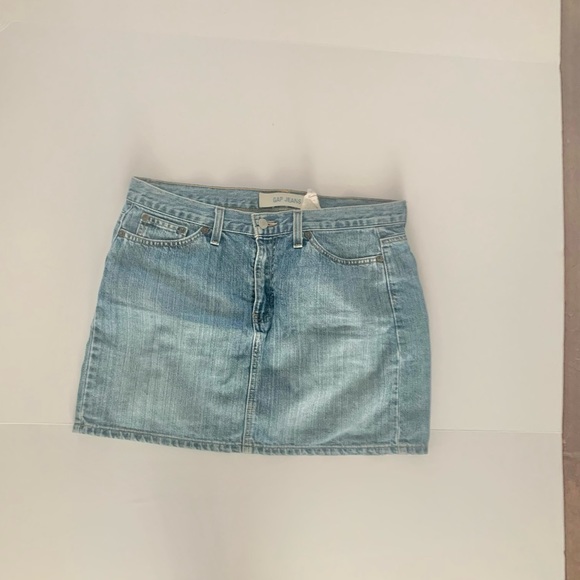 Gap Jeans Basic Mini Skirt size 12 - Picture 1 of 4
